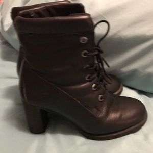 Used ankle boots black